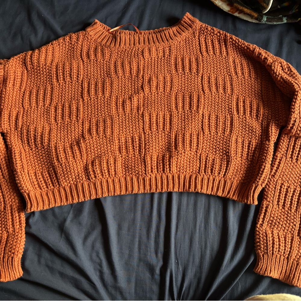 Textured Knit Sweater